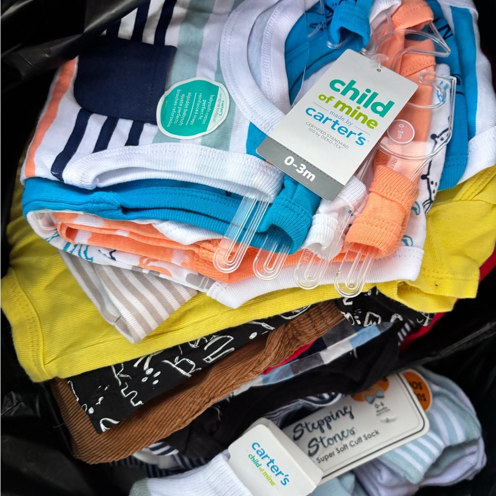 Huge baby boy clothes lot Newborn 0-3 months